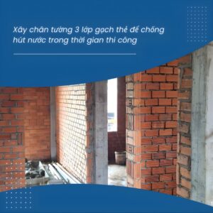 TƯỜNG ĐẸP CHƯA ĐỦ – PHẢI XÂY ĐÚNG KỸ THUẬT MỚI BỀN LÂU