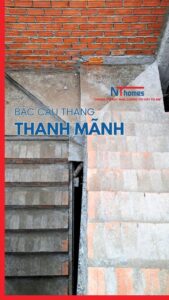 XÂY BẬC CẦU THANG THANH MẢNH – ĐẸP HAY XẤU NẰM Ở KHÂU VÁN KHUÔN